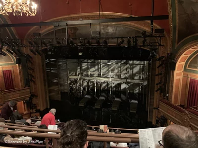 Todd Haimes Theatre Balcony F4 view from seat photo