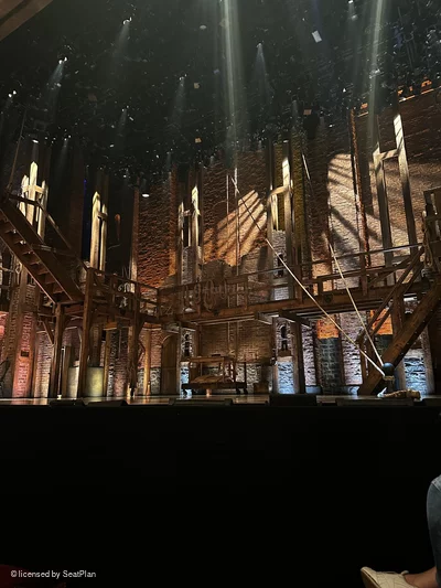 Richard Rodgers Theatre Orchestra B2 view from seat photo