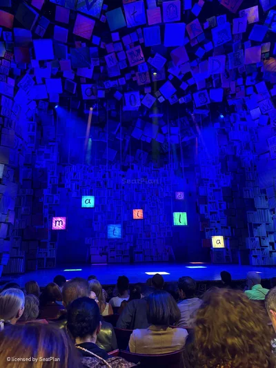 Cambridge Theatre Stalls H18 view from seat photo