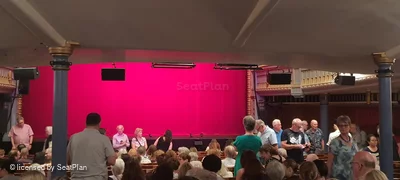 Harold Pinter Theatre Stalls U14 view from seat photo