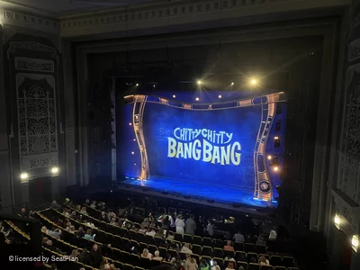 Regent Theatre Circle B7 view from seat photo