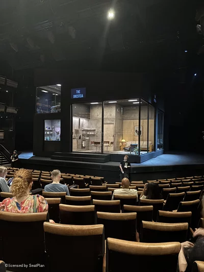 Bridge Theatre Stalls M4 view from seat photo