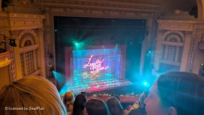 Edinburgh Playhouse Balcony E45 view from seat photo