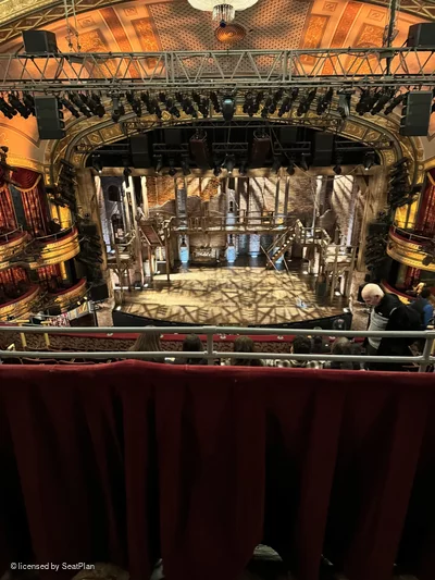 Richard Rodgers Theatre Rear Mezzanine H107 view from seat photo