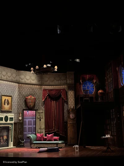 Duchess Theatre Stalls K7 view from seat photo