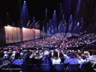 ABBA Arena Block G N28 view from seat photo