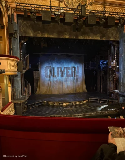 Gielgud Theatre Dress Circle B24 view from seat photo