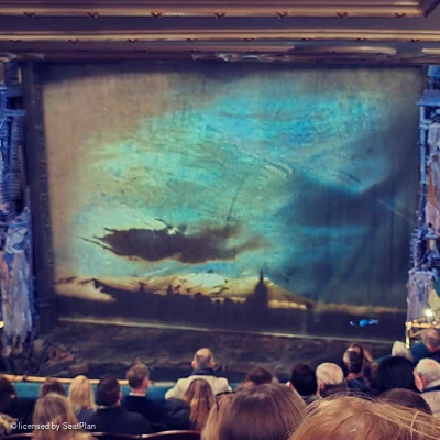Sondheim Theatre Dress Circle H5 view from seat photo
