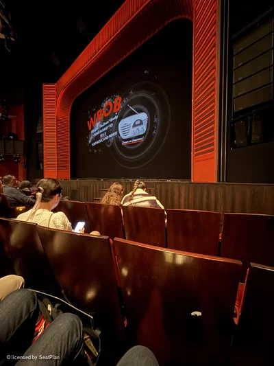 Marquis Theatre Orchestra D10 view from seat photo