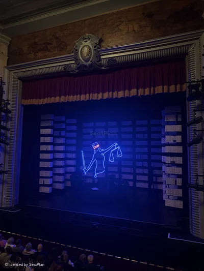 Grand Opera House York Dress Circle A7 view from seat photo