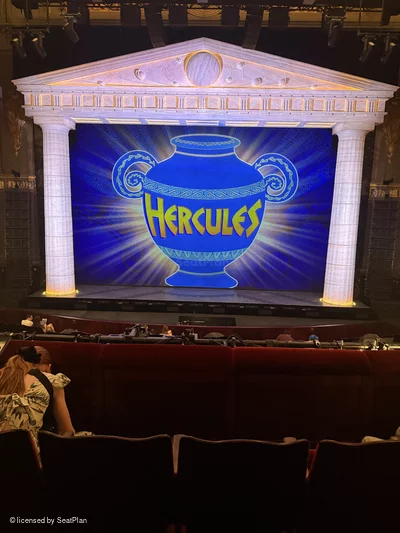 Theatre Royal Drury Lane Royal Circle C25 view from seat photo