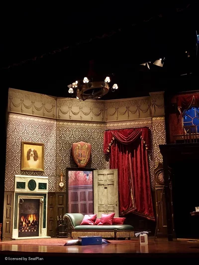 Duchess Theatre Stalls G1 view from seat photo