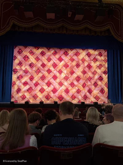 Palace Theatre Stalls H27 view from seat photo