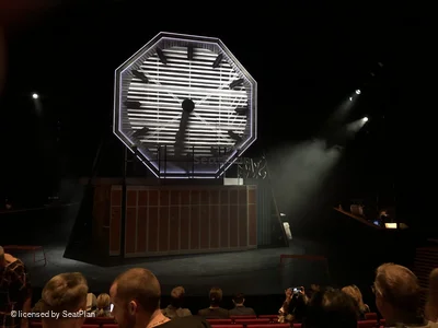 Hampstead Theatre Stalls H17 view from seat photo
