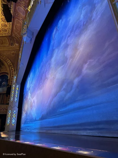 Eugene O'Neill Theatre Orchestra A10 view from seat photo