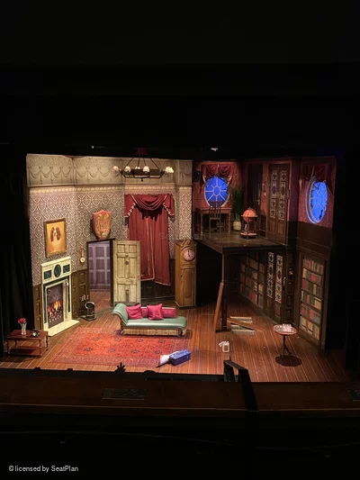 Duchess Theatre Dress Circle B9 view from seat photo