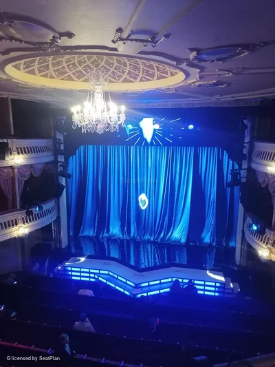 Criterion Theatre Upper Circle A14 view from seat photo