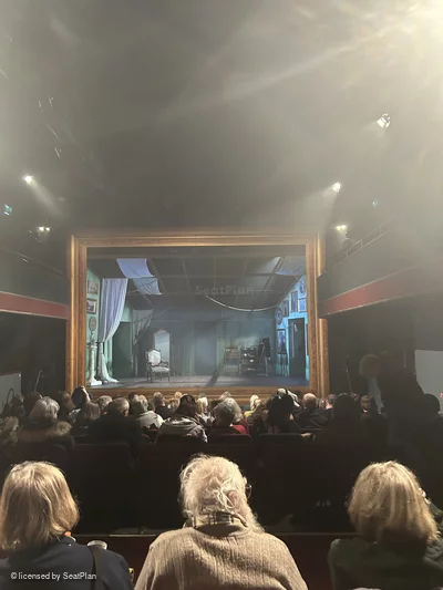 Charing Cross Theatre Stalls M5 view from seat photo