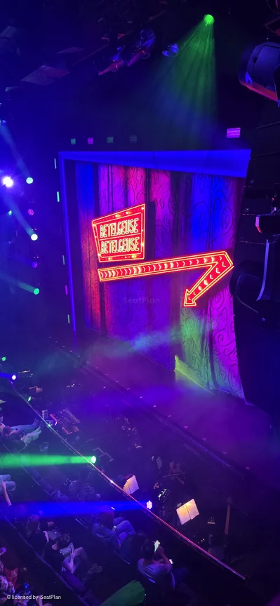 Prince Edward Theatre Dress Circle Circle Box 1 1 view from seat photo