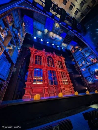 Savoy Theatre Stalls BB14 view from seat photo