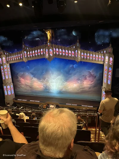 Prince of Wales Theatre Circle G14 view from seat photo
