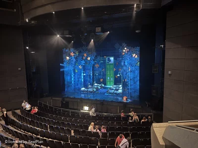 Milton Keynes Theatre Circle A10 view from seat photo