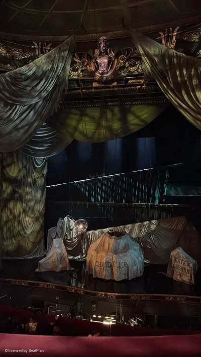 His Majesty's Theatre Royal Circle C16 view from seat photo