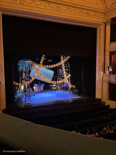 Theatre Royal Glasgow Dress Circle A33 view from seat photo