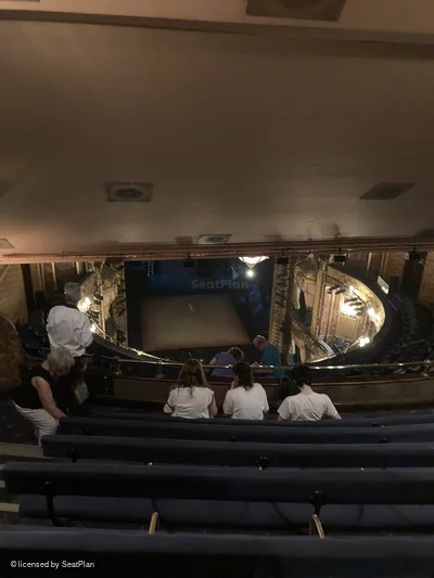 Theatre Royal Haymarket Gallery G14 view from seat photo