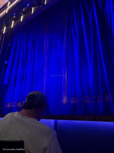 Vaudeville Theatre Stalls A15 view from seat photo