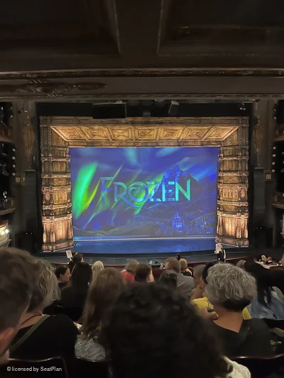 Theatre Royal Drury Lane Royal Circle G30 view from seat photo