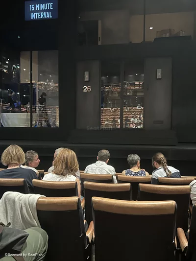 Bridge Theatre Stalls G14 view from seat photo