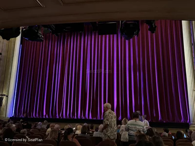 Music Box Theatre Orchestra N4 view from seat photo