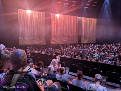 ABBA Arena Block G H27 view from seat photo