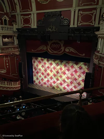 Sunderland Empire Upper Circle B12 view from seat photo