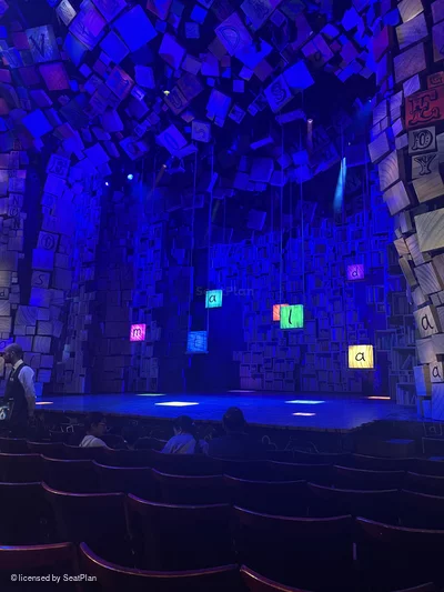 Cambridge Theatre Stalls G4 view from seat photo