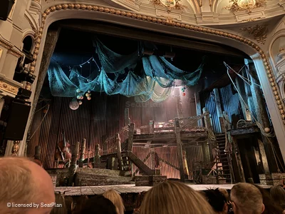 Ambassadors Theatre Stalls F14 view from seat photo