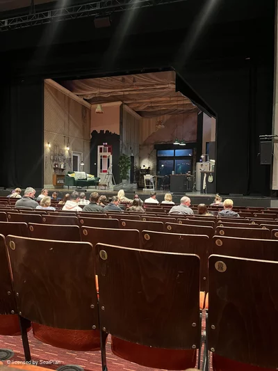 Aylesbury Waterside Theatre Stalls L6 view from seat photo