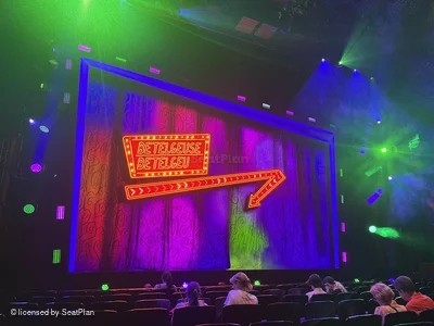 Prince Edward Theatre Stalls J29 view from seat photo