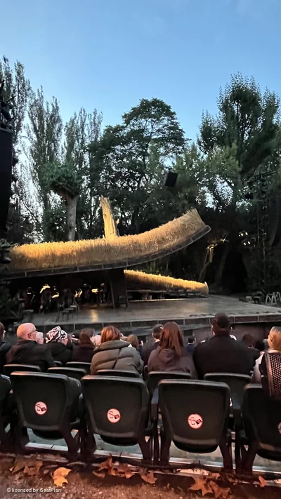 Regent's Park Open Air Theatre Upper Right J47 view from seat photo