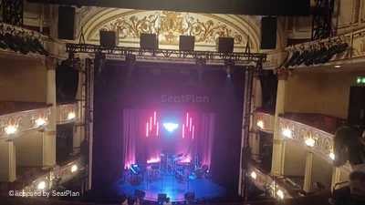 Lyric Theatre Grand Circle D13 view from seat photo