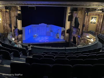 Theatre Royal Haymarket Royal Circle H21 view from seat photo