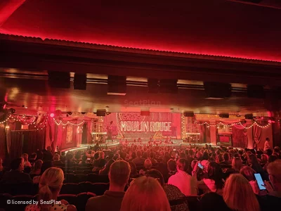 Piccadilly Theatre Stalls U25 view from seat photo