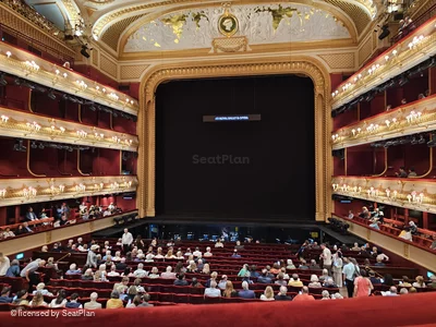 Royal Opera House Donald Gordon Grand Tier A28 view from seat photo