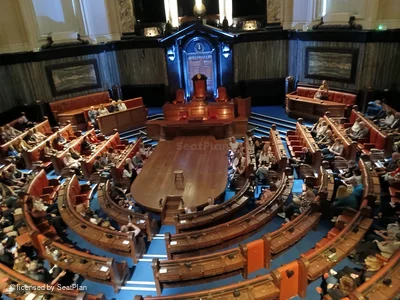 London County Hall Central Gallery A23 view from seat photo