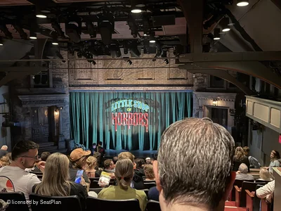 Westside Theatre Orchestra R101 view from seat photo
