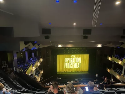 New Victoria Theatre Upper Circle H21 view from seat photo