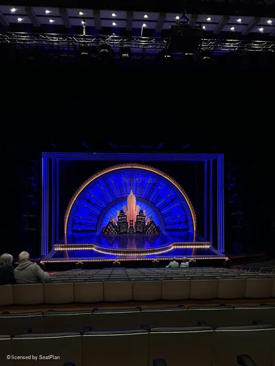 Queen Elizabeth Hall Rear Stalls EE22 view from seat photo