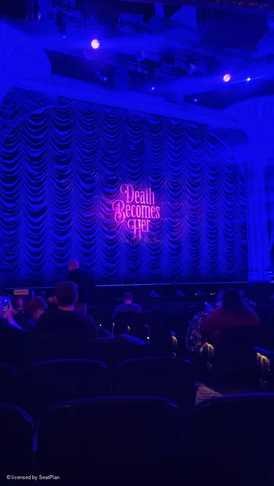 Lunt-Fontanne Theatre Orchestra O5 view from seat photo