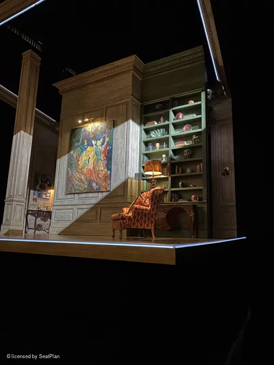 National Theatre - Lyttelton Stalls A7 view from seat photo